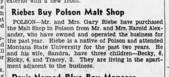 Clipping from The Missoulian